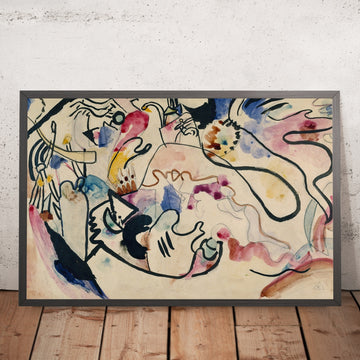 A framed image of 