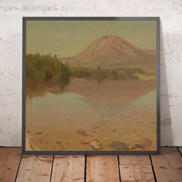 A framed image of 