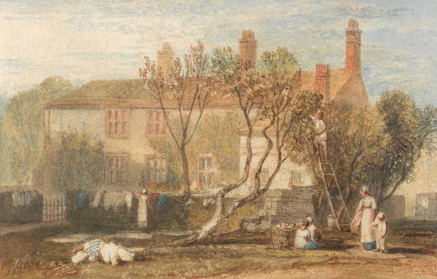Steeton Manor House près de Farnley par Turner, 1815 