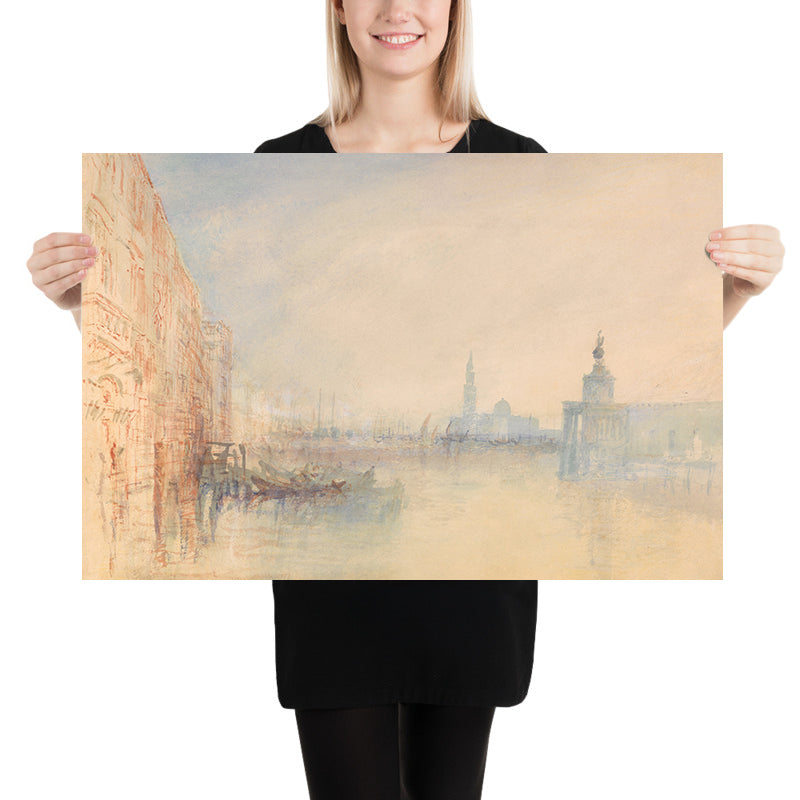 Venice, The Mouth of the Grand Canal by Turner, 1840