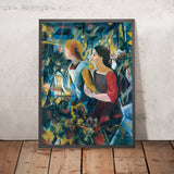 Two Girls by August Macke, 1913