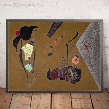 A framed image of 