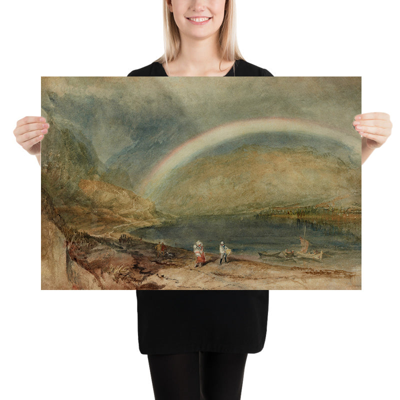 The Rainbow: Osterspai and Filsen by Turner, 1817