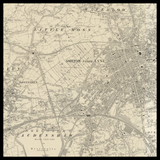 Mapa antiguo personalizado de Ashton-under-Lyne 