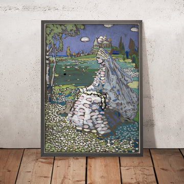 A framed image of 