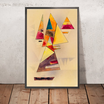 A framed image of 