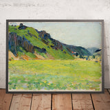 Kallmünz—Light-Green Mountains by Wassily Kandinsky, 1903