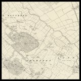 Mapa antiguo personalizado de Bootle 