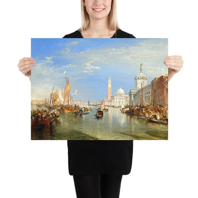 Venice – The Dogana and San Giorgio Maggiore by Turner, 1834