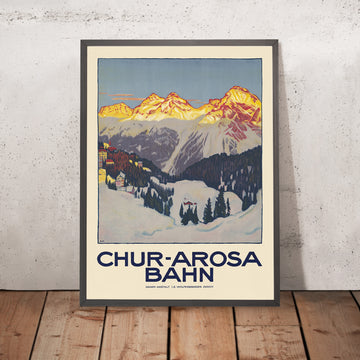 A framed image of 