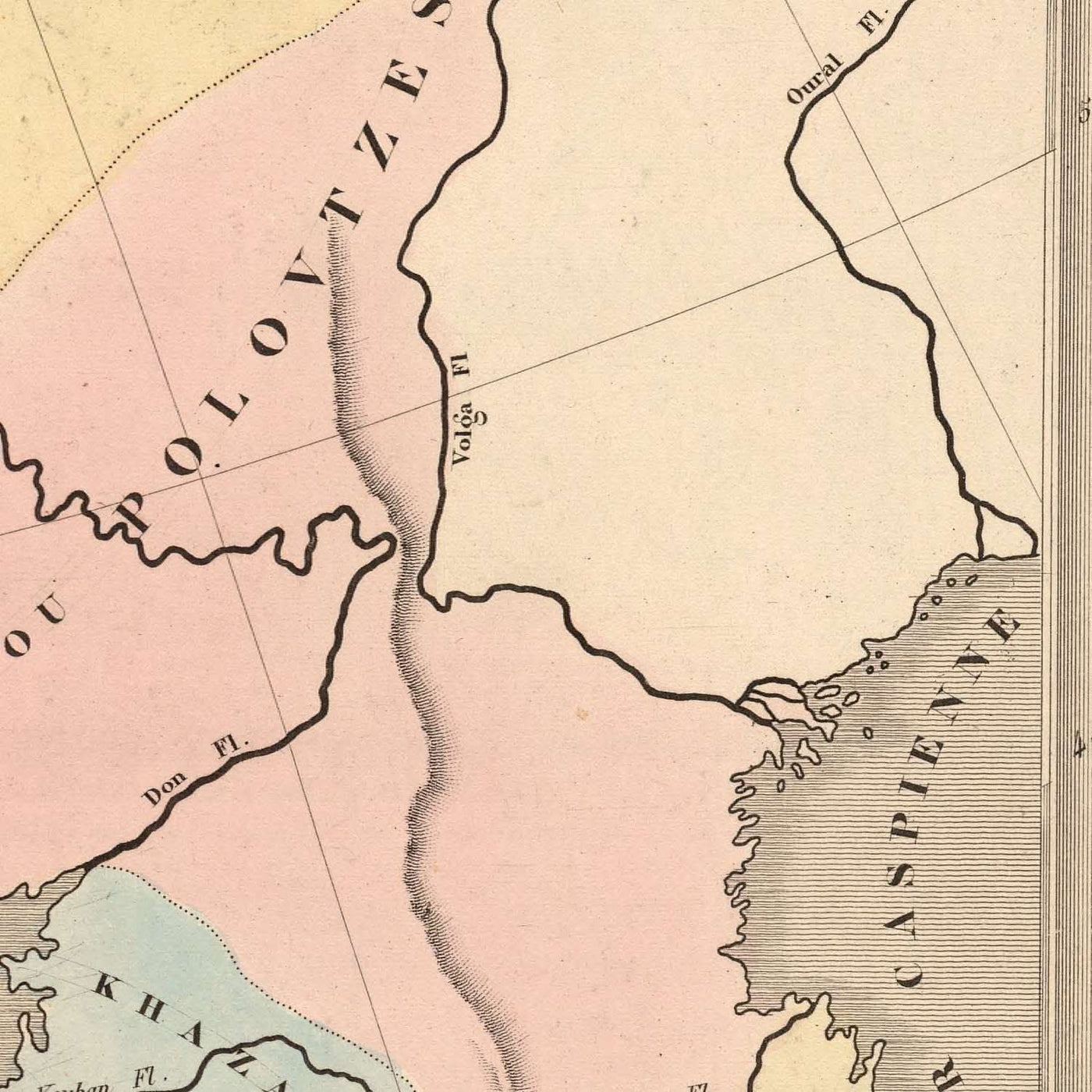 Old Map of the Crusades in Europe and the Middle East, 1838: Routes, Antioch, Jerusalem, Constantinople, Holy Land