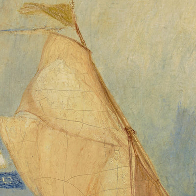 Van Tromp, s'apprêtant à plaire à ses maîtres par Turner, 1844 