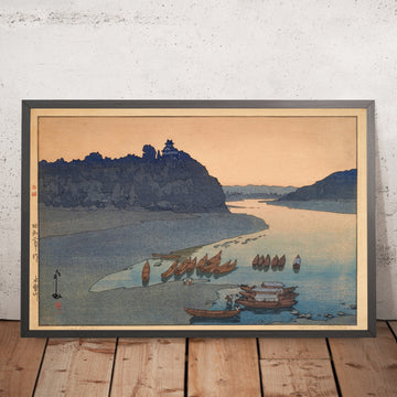 A framed image of 