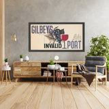 Gilbey’s Invalid Port Vintage Port Wine Poster by Edward McKnight Kauffer, 1933