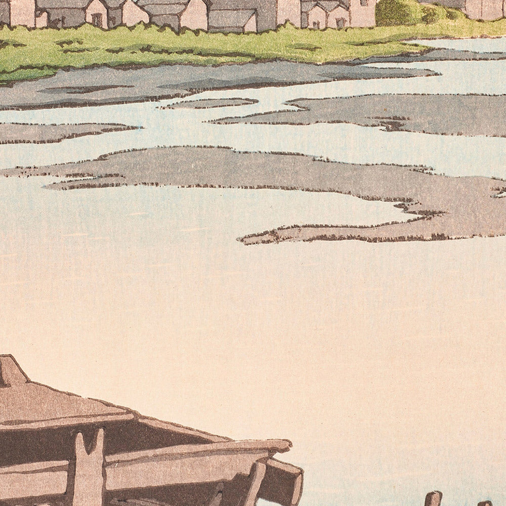 Tsuchizaki, Akita from Souvenirs of Travel by Hasui Kawase, 1928