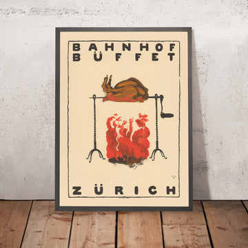 A framed image of 