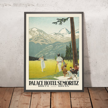 A framed image of 