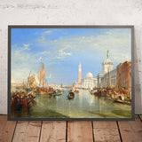 Venice – The Dogana and San Giorgio Maggiore by Turner, 1834