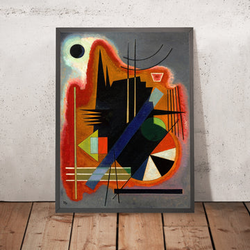 A framed image of 