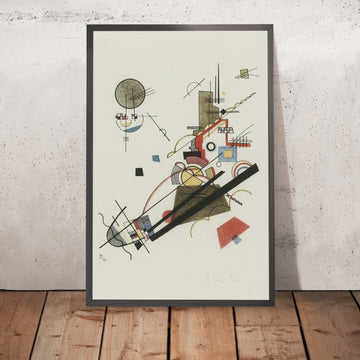 A framed image of 