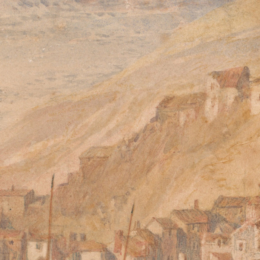 St. Mawes, Cornwall by Turner, 1823