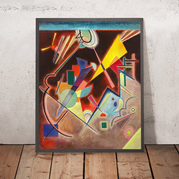 A framed image of 