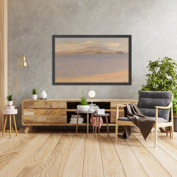 A framed image of 