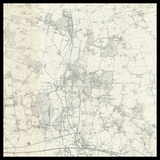Mappa Antica Personalizzata di Hillingdon 