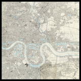 Mappa antica personalizzata di Tower Hamlets 
