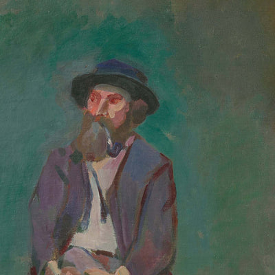 Homme assis (Seated Man) by Henri Matisse, 1900