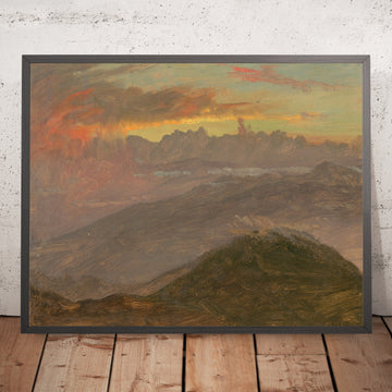 A framed image of 