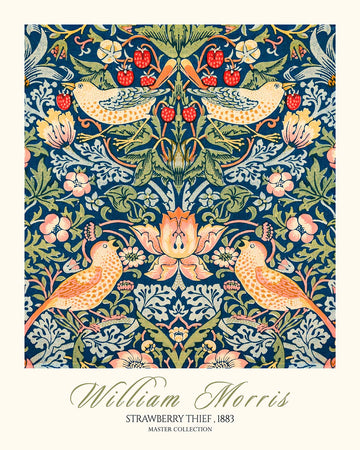 Strawberry Thief by William Morris, 1883
