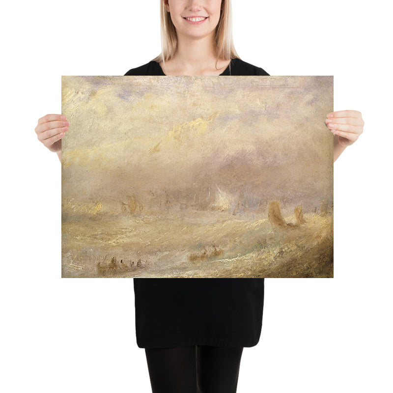 Una vista di Deal di Turner, 1802 