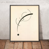Free Curve to the Point – Accompanying Sound of Geometric Curves by Wassily Kandinsky, 1925