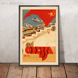 Odessa Reiseplakat: Sowjetzeit, Art-déco-Stil 
