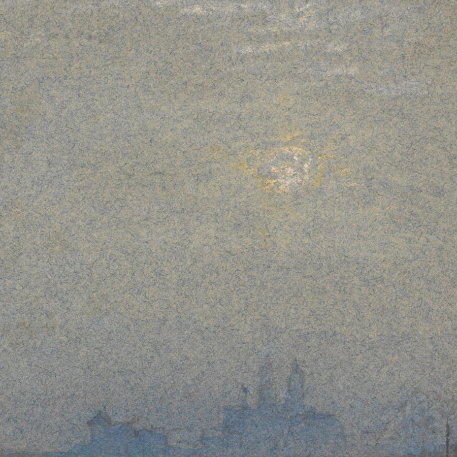 Tours: Sunset: Looking Backwards by Turner, 1826