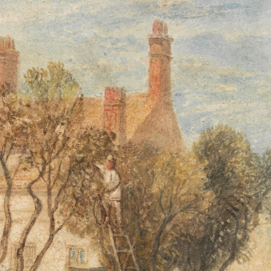 Steeton Manor House près de Farnley par Turner, 1815 