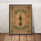 Quina des Bruyères Vintage Aperitif Poster, 1895