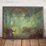 The Holy Mount Athos by Alphonse Mucha, 1926