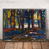 In the park of St. Cloud – Fall II by Wassily Kandinsky, 1906