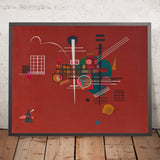 Dumpfes Rot by Wassily Kandinsky, 1927