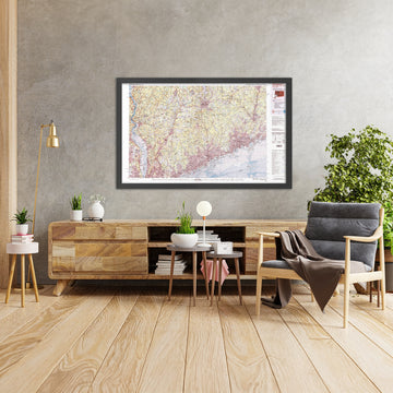 Map of Armonk, New York by USGS, 1986 – Weston CT, Greenwich CT & White Plains NY
