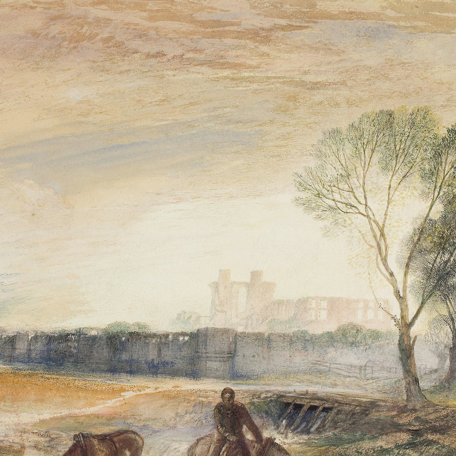 Sunset and Moonrise by Turner, 1822