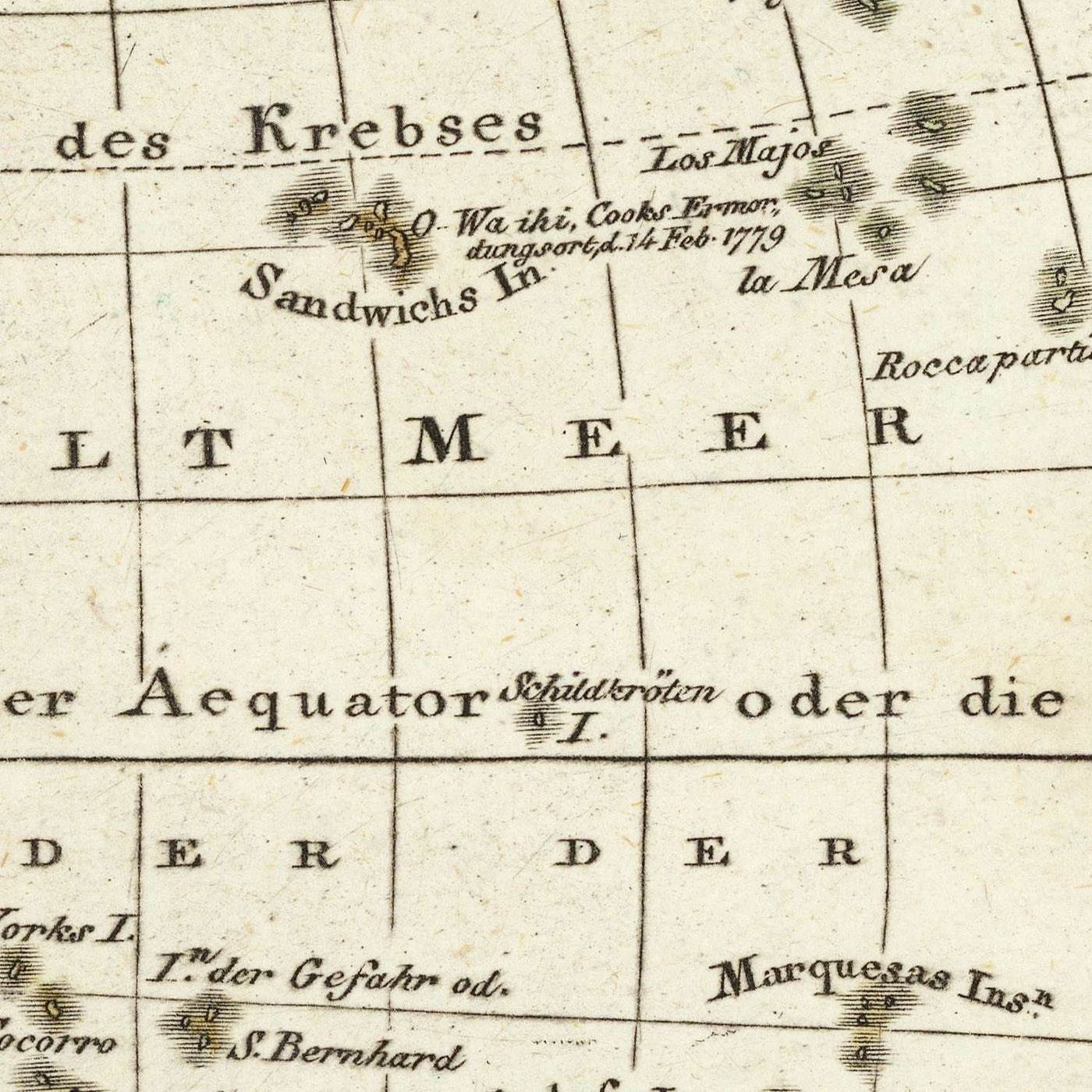 Old Map of the Pacific Rim by Walch, 1817: Australia, Early Coastlines, European Exploration