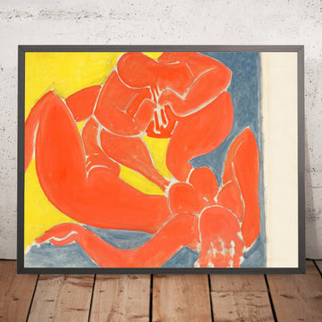 Gerahmtes Bild von Nymphe et faune rouge (Nymphe und roter Faun) von Henri Matisse, 1939