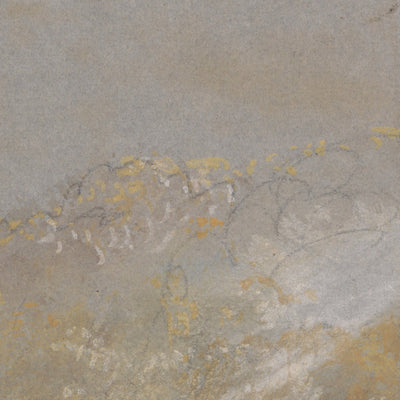 Foul by God: River Landscape with Anglers Fishing From a Weir by Turner, 1830