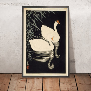 A framed image of 