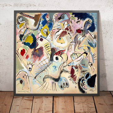 A framed image of 