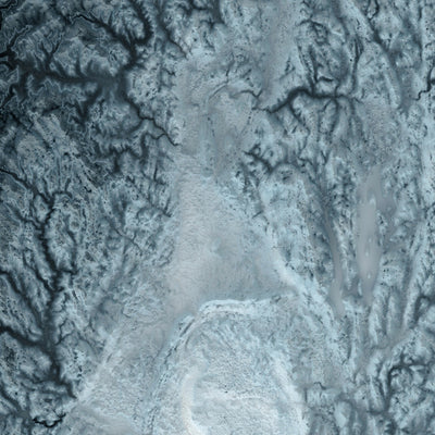 Massachusetts Topographische 3D-Reliefkarte 