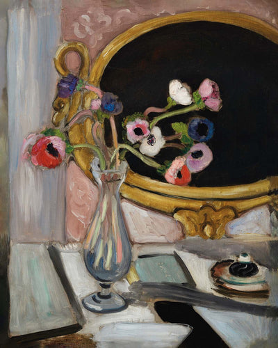 Anémones au miroir noir (Anemones with a Black Mirror) by Henri Matisse, 1919